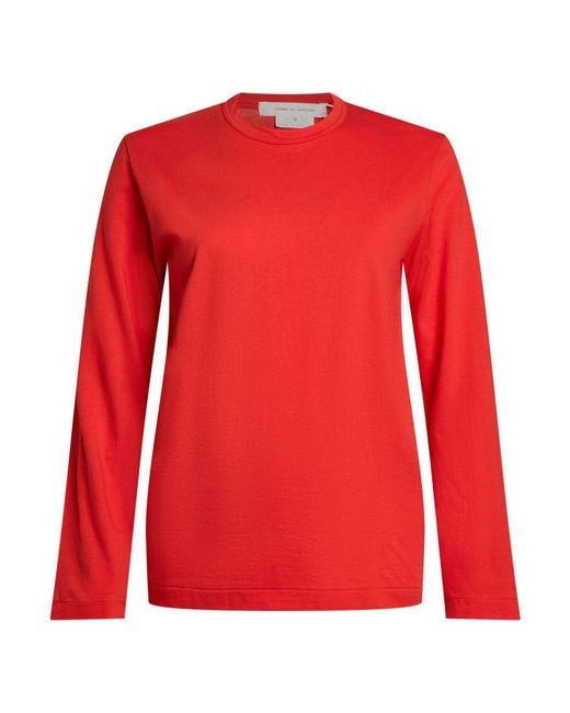 Comme des Garçons Red T-Shirt Cotton