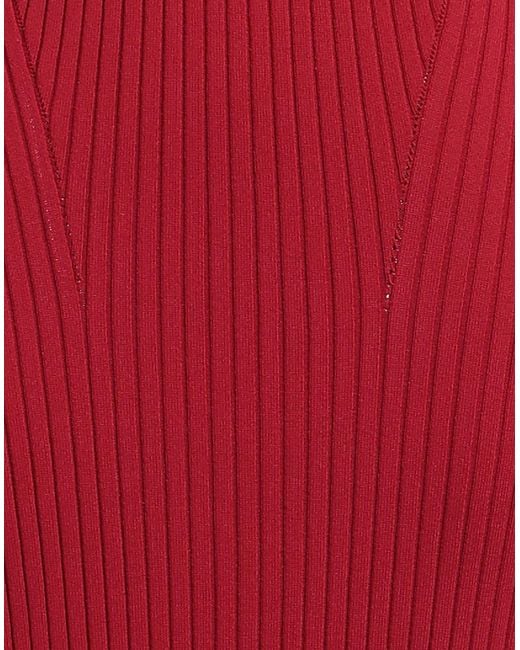 AMI Red Midi Dress
