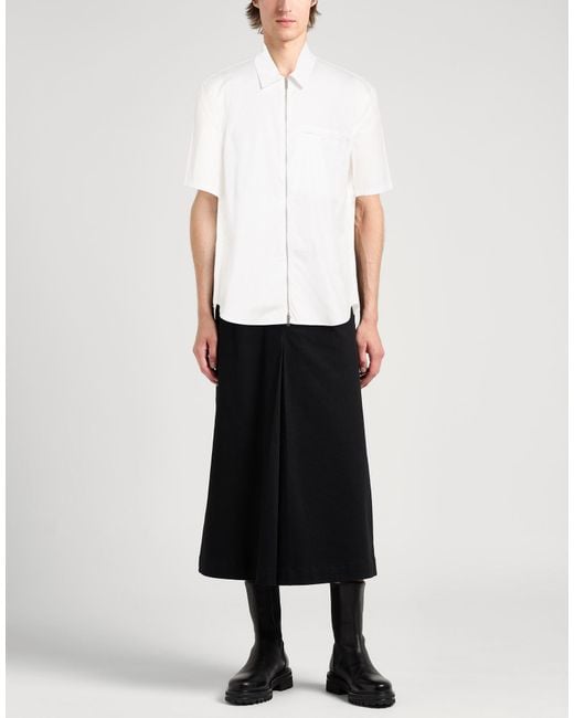 Courreges White Shirt Cotton for men