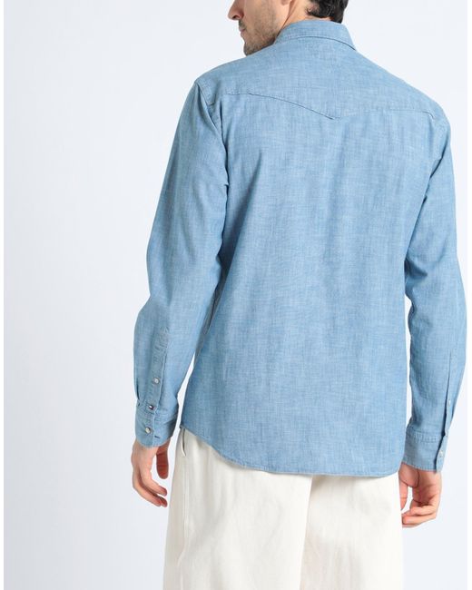 Tommy Hilfiger Blue Shirt for men