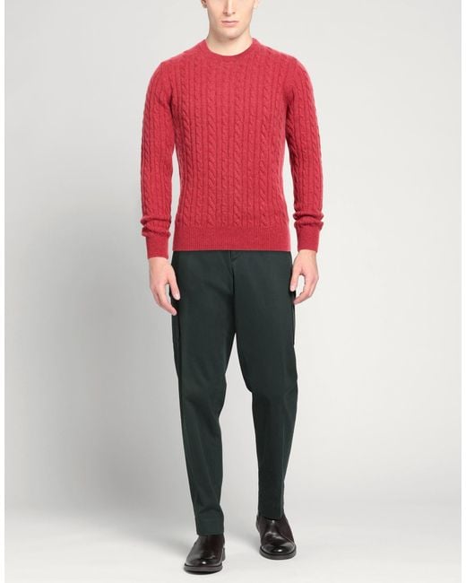Pullover Eleventy de hombre de color Red