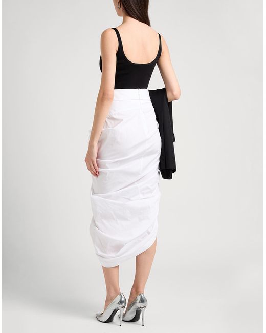 T By Alexander Wang Gray Maxi Skirt