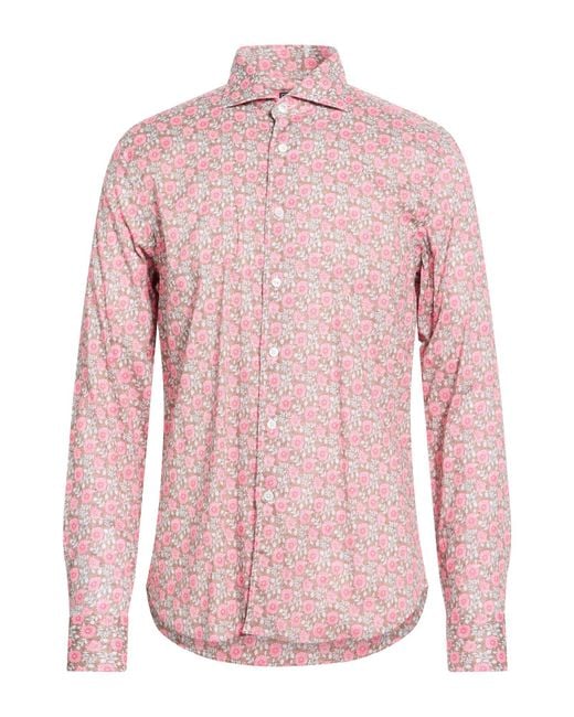 Fedeli Pink Shirts for men