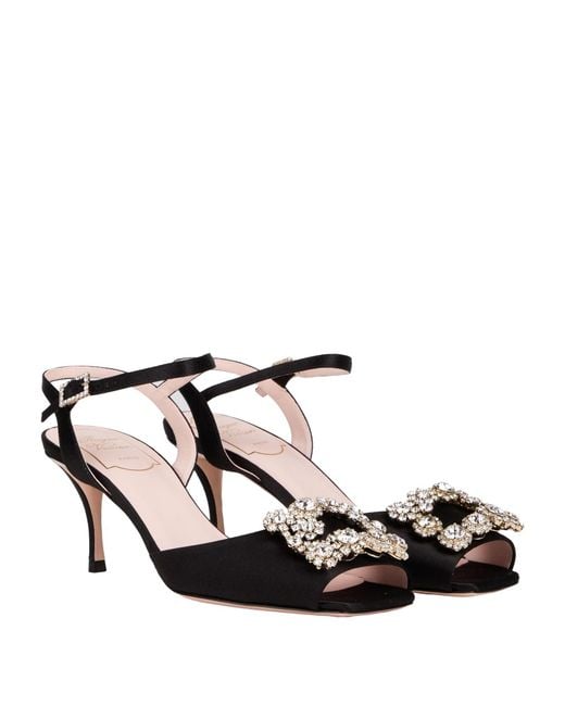 Roger Vivier Black Sandals