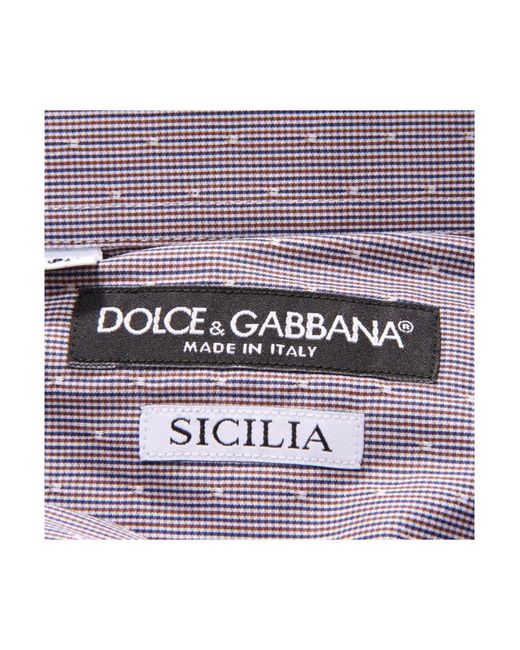 Dolce & Gabbana Hemd in Purple für Herren