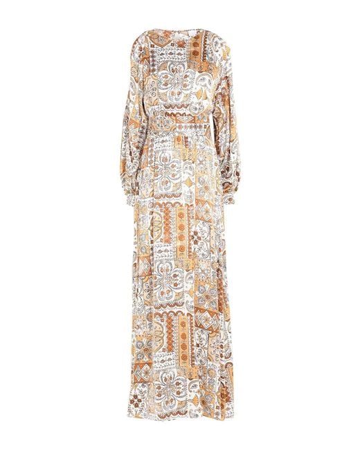 Eleventy Metallic Maxi Dress