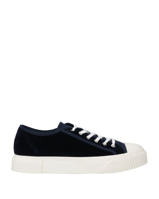 THEORY PROJECT Black Sneakers Textile Fibers, Rubber for men