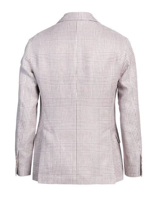 Brunello Cucinelli Gray Blazer for men