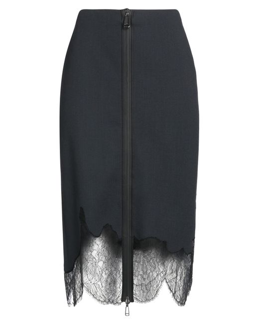 Fendi Black Midi Skirt