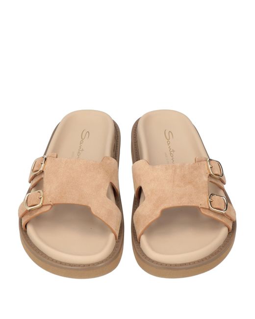Santoni Natural Sandals