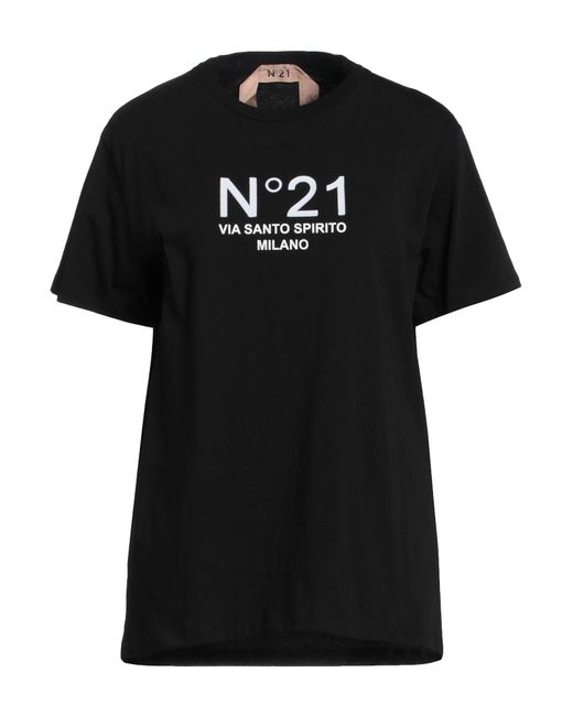 Camiseta N°21 de color Black