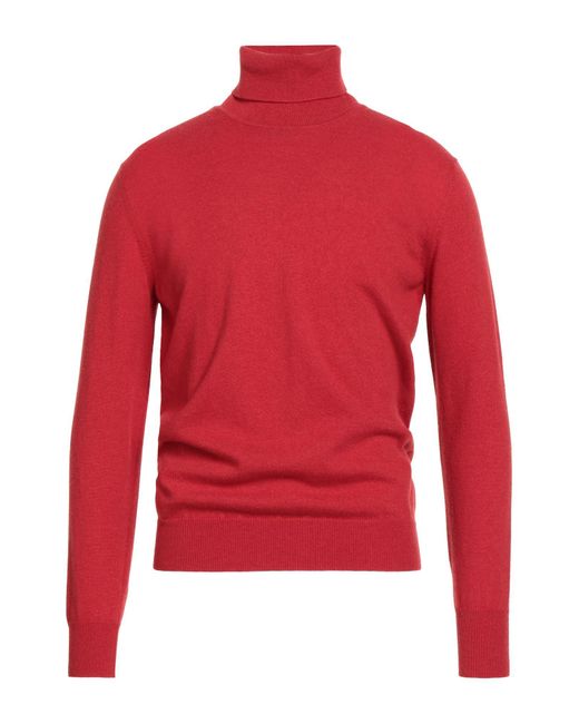 Kangra Red Turtleneck Wool for men