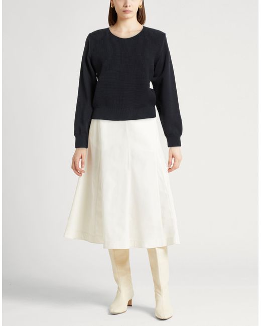 Emporio Armani Black Midnight Sweater Cotton, Polyamide