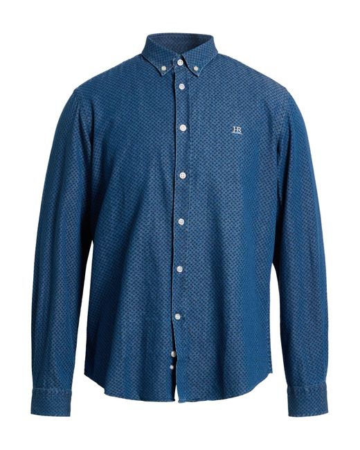 Harmont & Blaine Blue Jeans Shirt Cotton for men