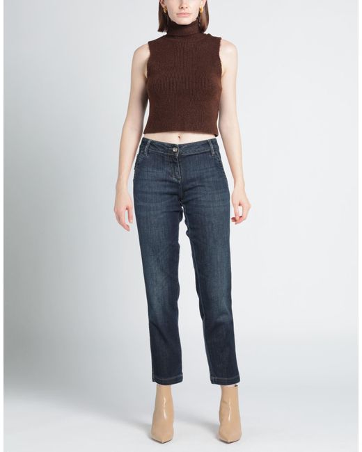 Jacob Cohen Blue Jeans Coal, Elastane