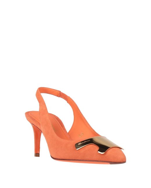 Santoni Pink Pumps