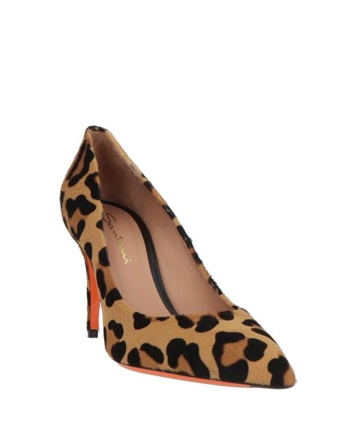 Santoni Brown Pumps