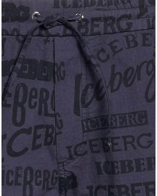 Iceberg Blue Trouser for men