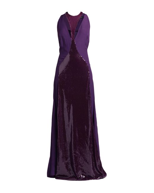 Vestido largo BCBGMAXAZRIA de color Purple