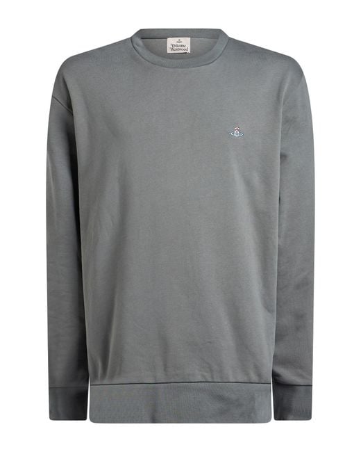Vivienne Westwood Gray Sweatshirt Cotton for men