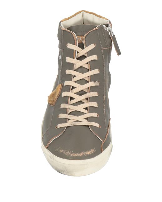 Philippe Model Brown Trainers for men