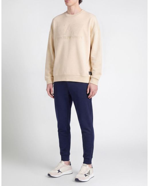 Sudadera EA7 de hombre de color Natural