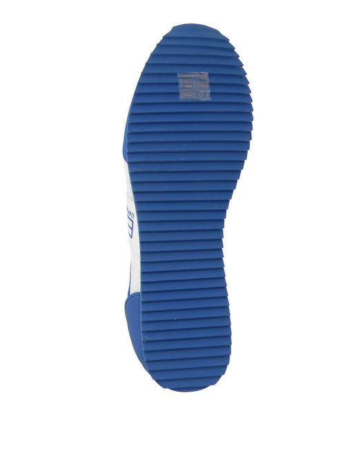 EA7 Blue Sneakers Polyester for men