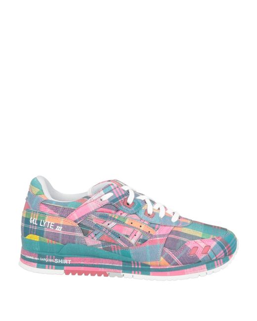 Comme des Garçons SHIRT X Asics Blue Sneakers Textile Fibers
