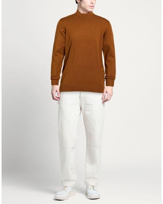 OVER/D Brown Sweaters for men