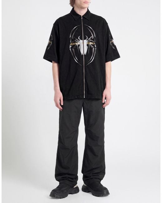 Vetements Black T-Shirt Cotton for men