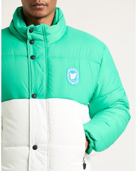 INBETWEENERS Green Puffers for men