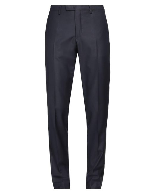 Boglioli Blue Pants Virgin Wool, Elastane for men
