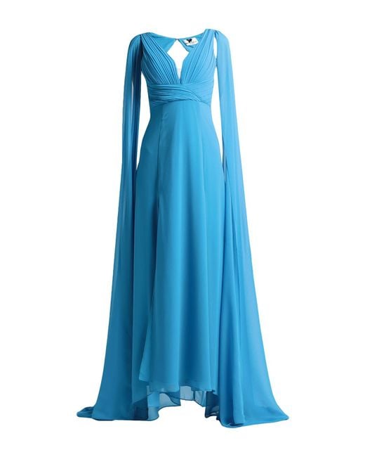 No Secrets Blue Maxi Dress