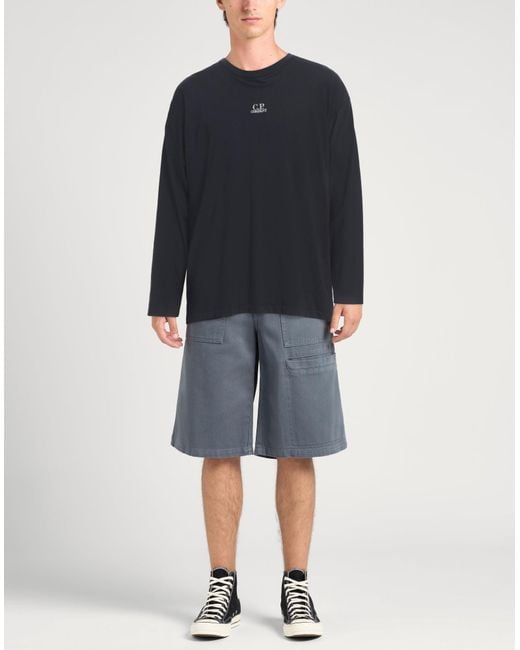 C P Company Blue Midnight T-Shirt Cotton for men