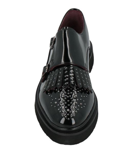 Apepazza Black Loafers Textile Fibers