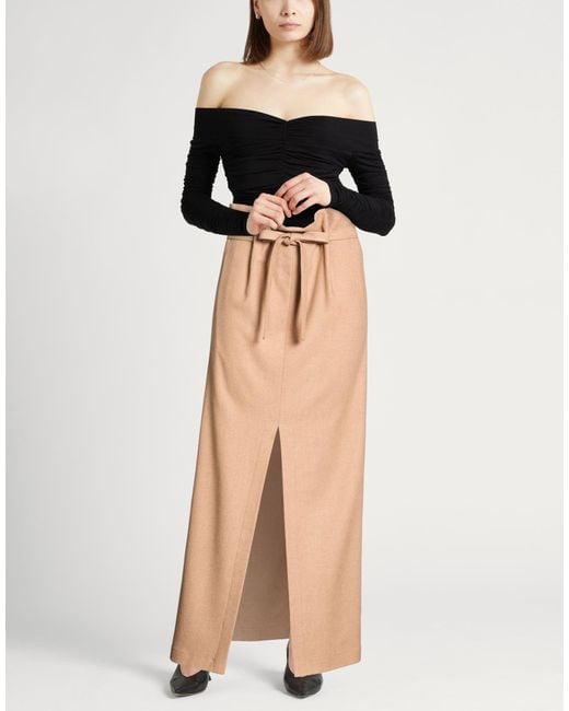 Alysi Natural Maxi Skirt