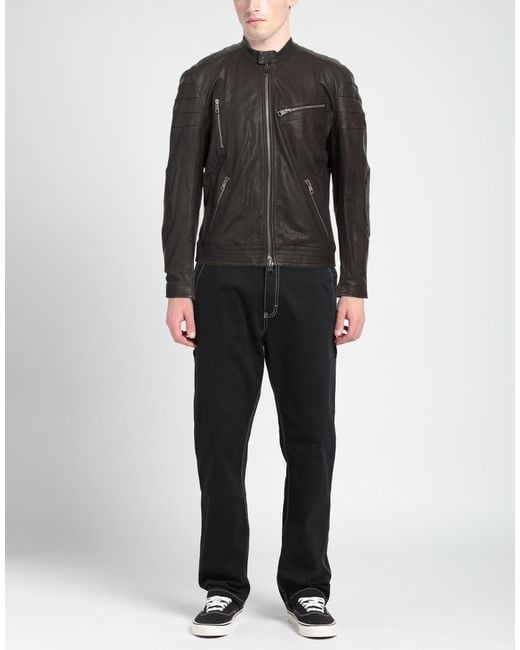 Dondup Black Jacket for men