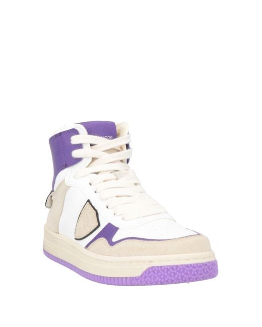 ACBC x PHILIPPE MODEL Pink Sneakers Textile Fibers