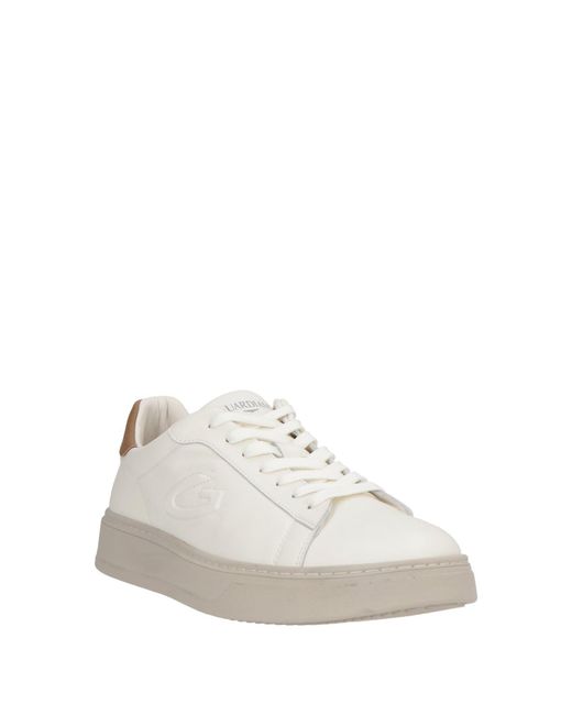 Alberto Guardiani White Trainers for men