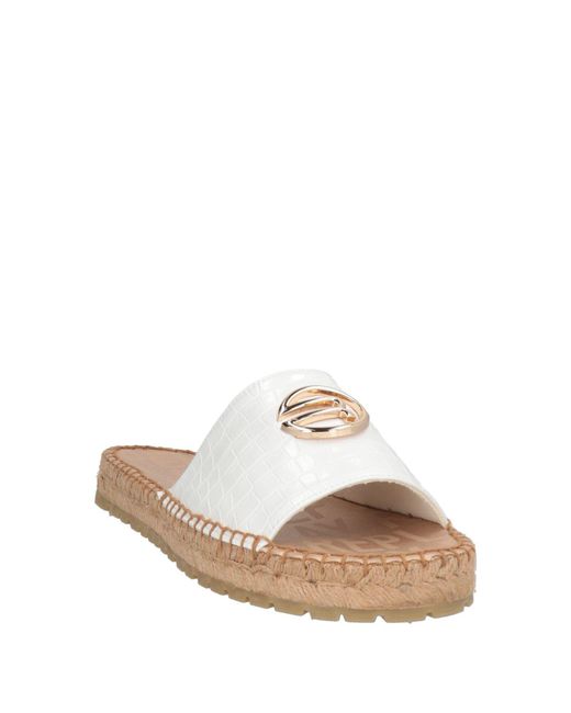 Replay White Espadrilles