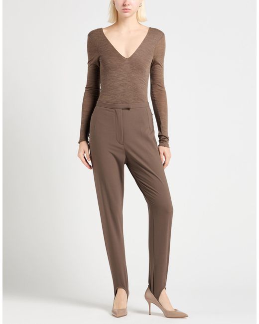 Dries Van Noten Brown Pants