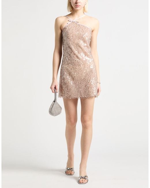 Robe Courte MSGM en coloris Natural