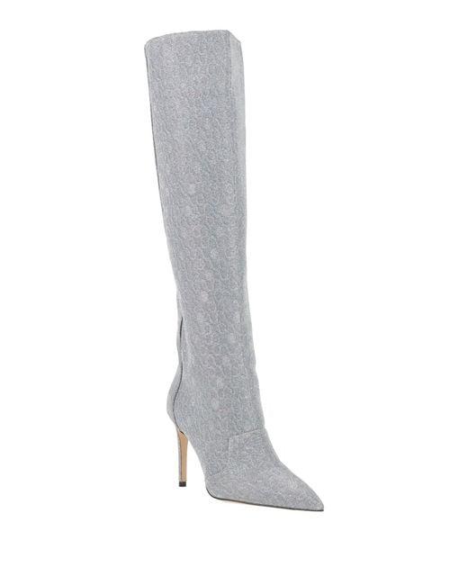 Luciano Padovan Gray Boots