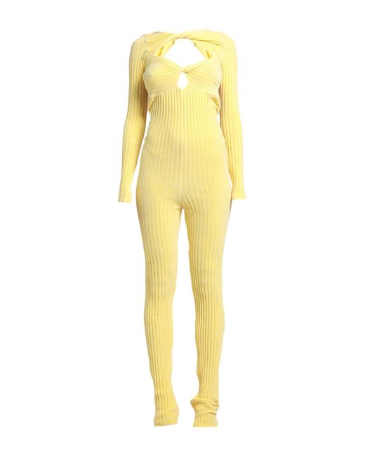 MSGM Yellow Jumpsuit