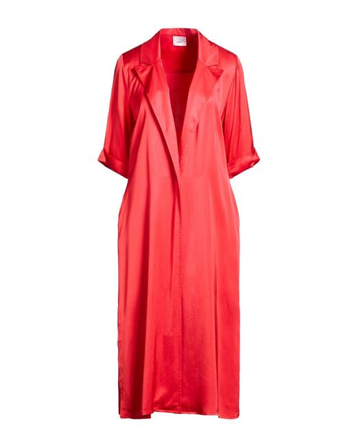 Anonyme Designers Red Overcoats & Trench Coats