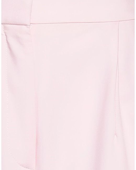 McQueen Pink Pants Wool