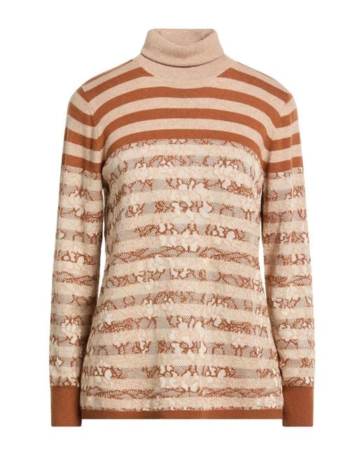 Diana Gallesi Brown Turtlenecks
