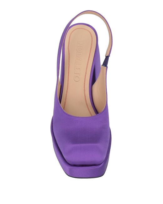 NODALETO Purple Pumps