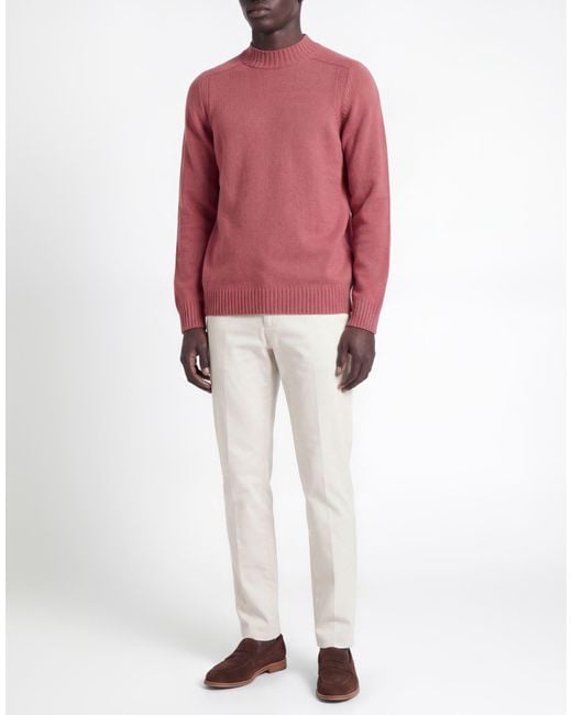 Gran Sasso Pink Jumper for men