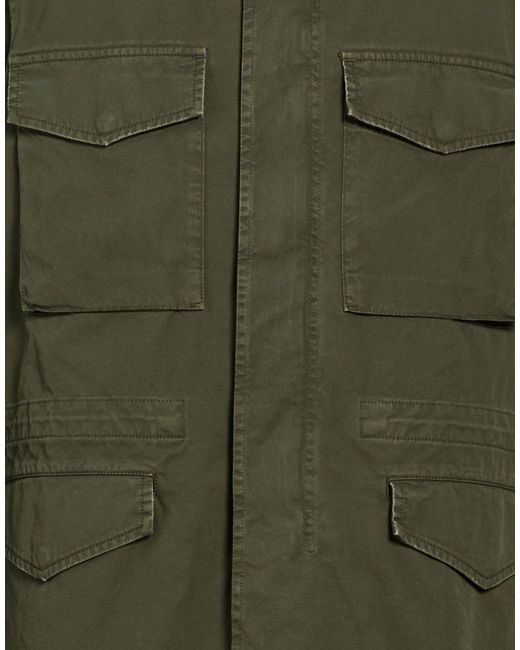 Mason's Green Jacket Cotton for men